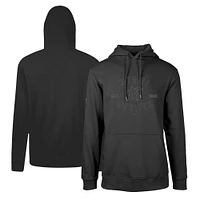 Men's Levelwear Black Miami Marlins Podium Abyssal Pullover Hoodie