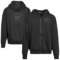 Men's Levelwear Pittsburgh Pirates Uphill Abyssal Full-Zip Hoodie