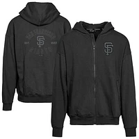 Men's Levelwear San Francisco Giants Uphill Abyssal Full-Zip Hoodie