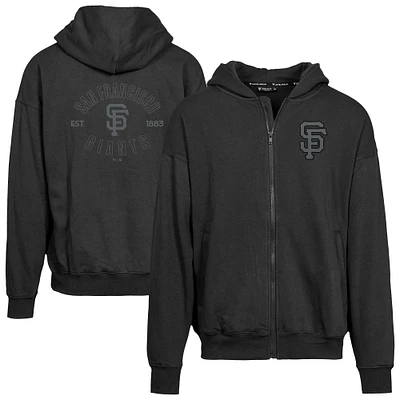 Men's Levelwear San Francisco Giants Uphill Abyssal Full-Zip Hoodie