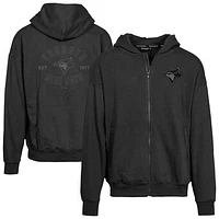Men's Levelwear Toronto Blue Jays Uphill Abyssal Full-Zip Hoodie