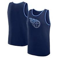 Men's Navy Tennessee Titans Unmatched Success Tank Top