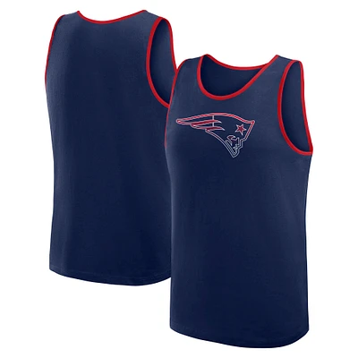 Men's Navy New England Patriots Unmatched Success Tank Top