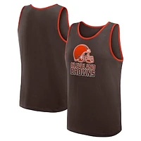 Men's Brown Cleveland Browns Unmatched Success Tank Top