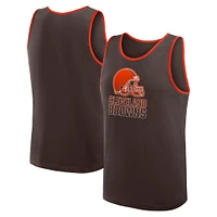 Men's Brown Cleveland Browns Unmatched Success Tank Top