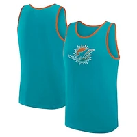 Men's Aqua Miami Dolphins Unmatched Success Tank Top