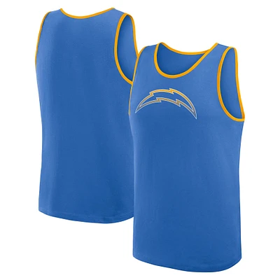 Men's Powder Blue Los Angeles Chargers Unmatched Success Tank Top