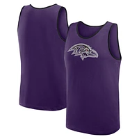 Men's Logo Athletic Purple Baltimore Ravens Unmatched Success Tank Top