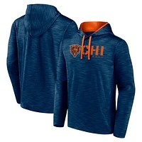 Men's Navy Chicago Bears Head Start Pullover Hoodie