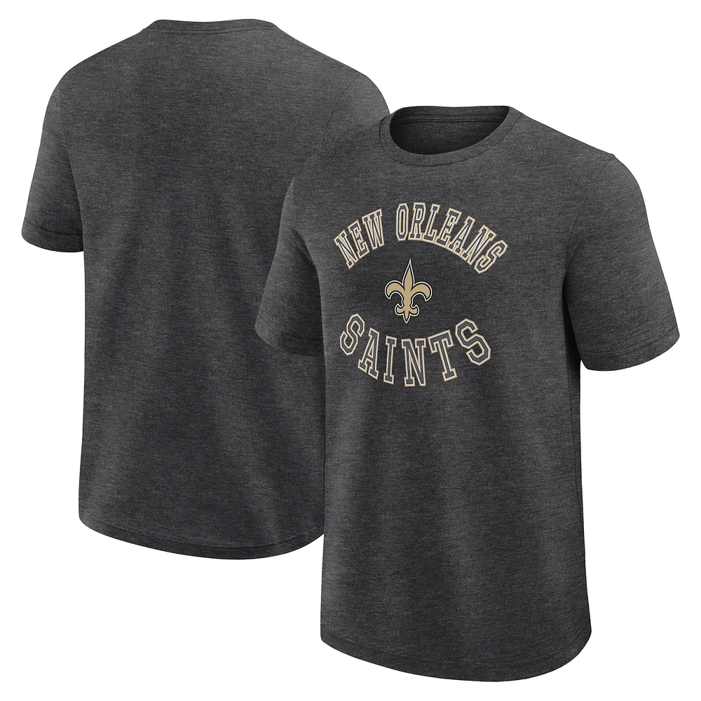 Men's Heather Charcoal New Orleans Saints Success T-Shirt