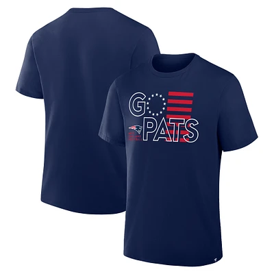 Men's Fanatics Navy New England Patriots Hometown True Favorite T-Shirt