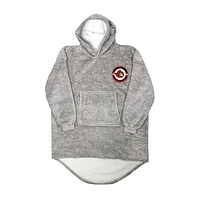 Gray Ottawa Senators Game Time Hoodie Blanket