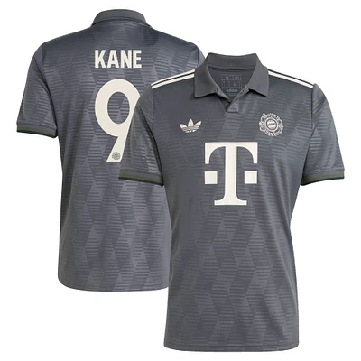 Men's adidas Harry Kane Gray Bayern Munich 2024/25 Wiesn Replica Jersey