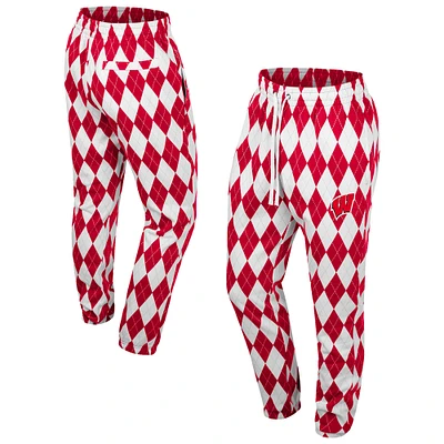 Men's Colosseum Red Wisconsin Badgers The Dealio Pants