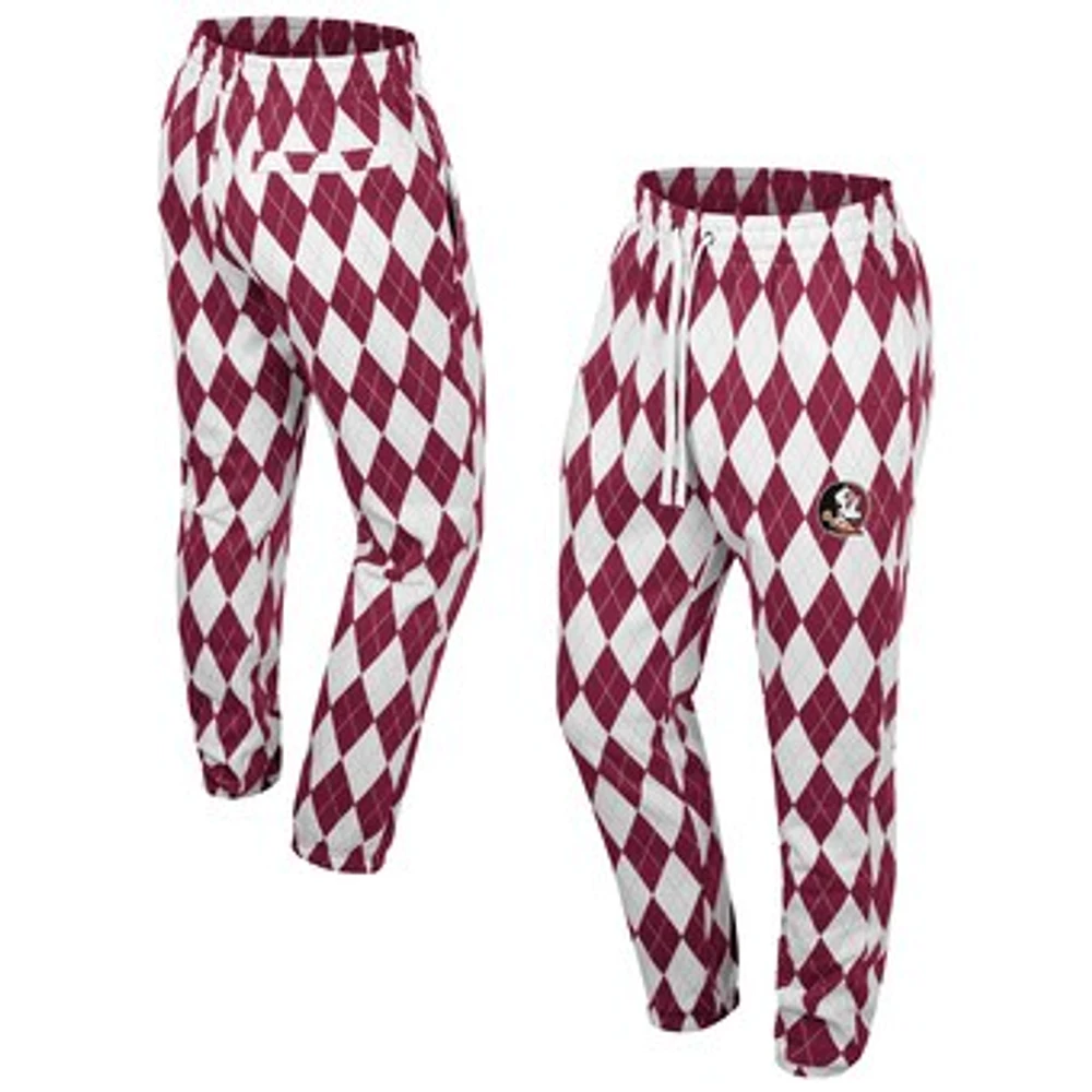 Men's Colosseum Garnet Florida State Seminoles The Dealio Pants