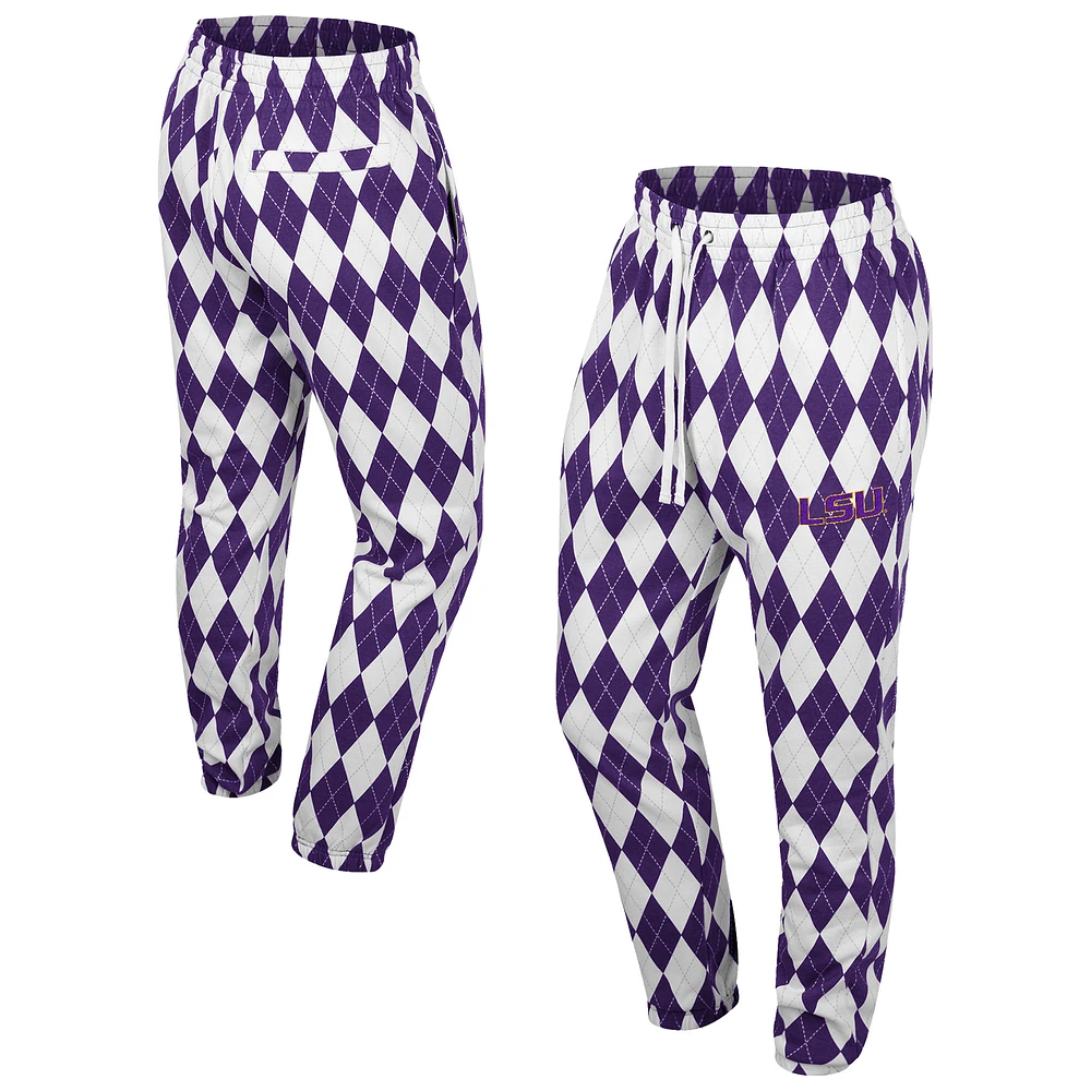 Men's Colosseum Purple LSU Tigers The Dealio Pants