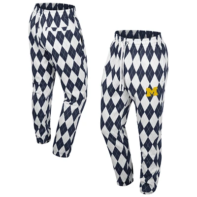 Men's Colosseum Navy Michigan Wolverines The Dealio Pants