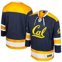 Men's Colosseum  Navy Cal Bears Athletic Machine Fashion Hockey Jersey