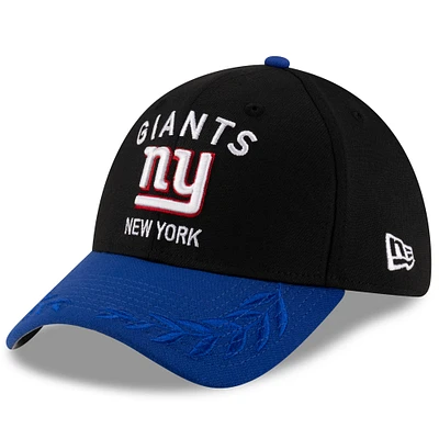 Men's New Era  Black/Royal York Giants 2025 NFL Draft 39THIRTY Flex Hat