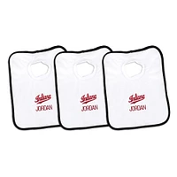 Infant Chad & Jake Indiana Hoosiers Personalized 3-Pack Bib Set