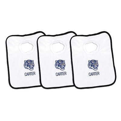 Infant Chad & Jake Memphis Tigers Personalized 3-Pack Bib Set