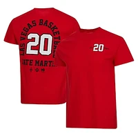 Unisex Kate Martin Red Las Vegas Aces Player ID Arch T-Shirt