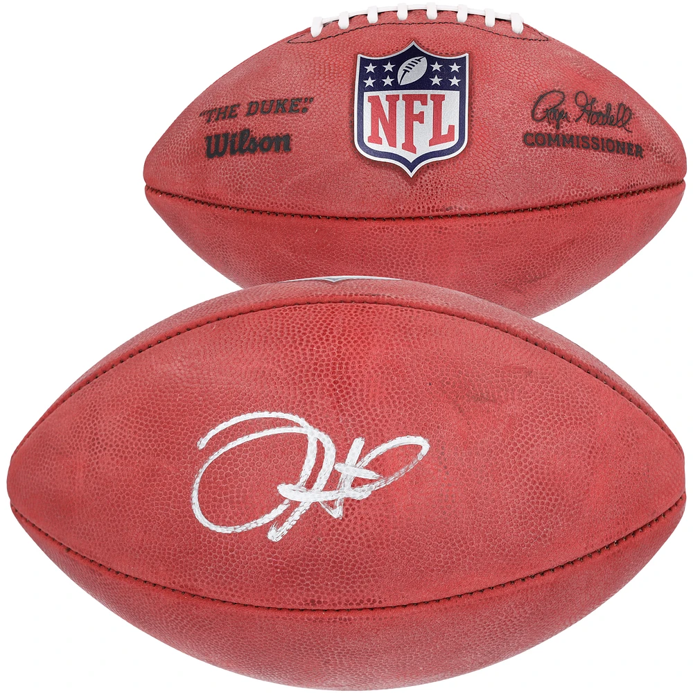 Jalen Hurts Philadelphia Eagles Autographed Wilson Full Color Duke Football