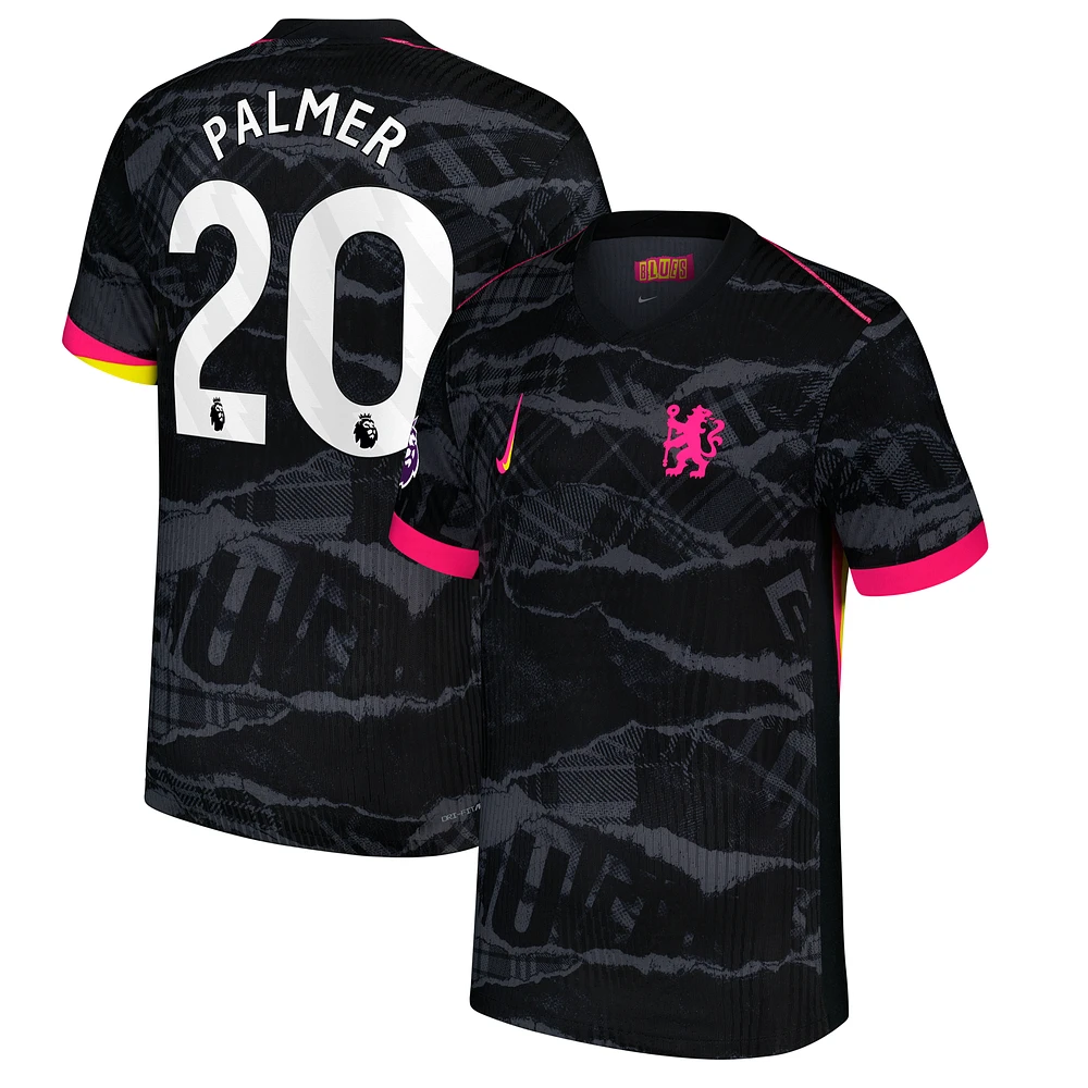 Men's Nike Cole Palmer Anthracite Chelsea 2024/25 Third Authentic Player Jersey