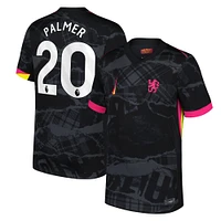 Men's Nike Cole Palmer Anthracite Chelsea 2024/25 Third Replica Player Jersey