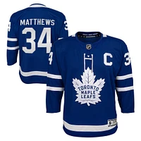 Youth Auston Matthews Blue Toronto Maple Leafs Home Premier Player Jersey