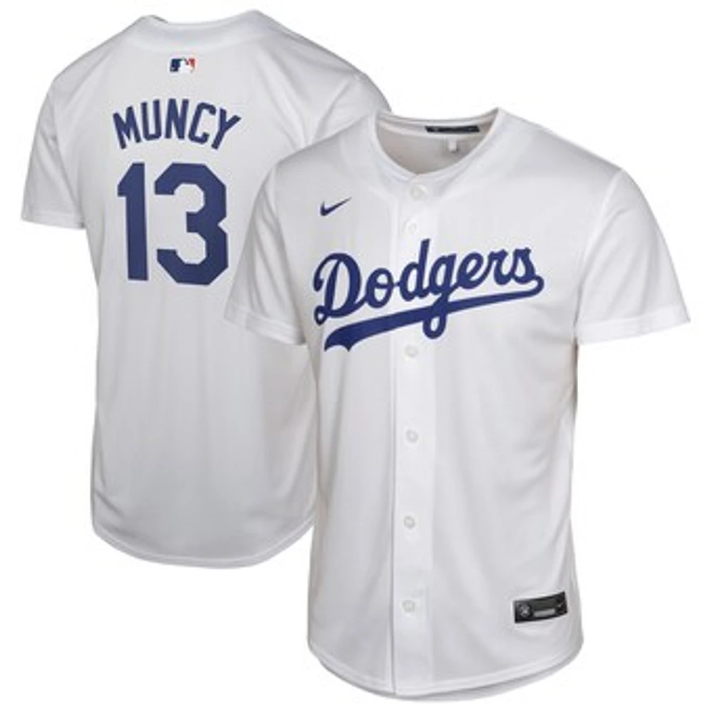 Youth Nike Max Muncy White Los Angeles Dodgers Home Player Game Jersey