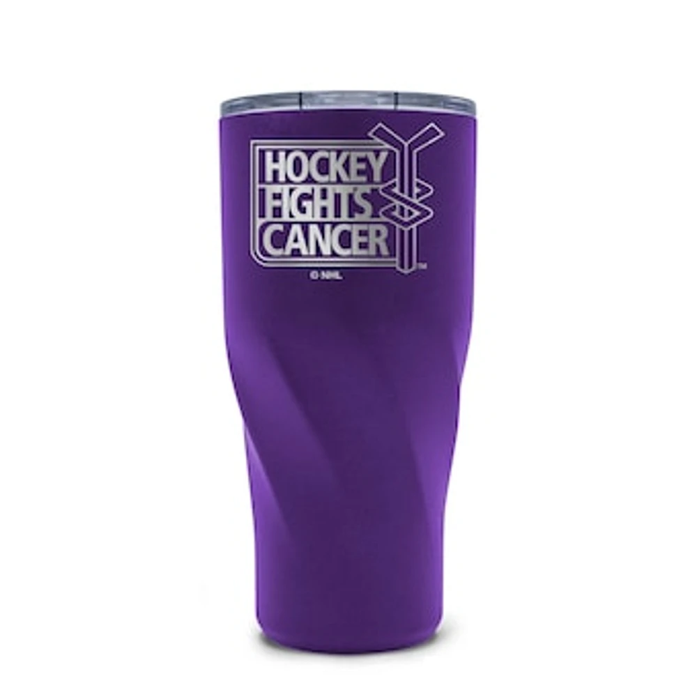 WinCraft NHL 2024 Hockey Fights Cancer 20oz. Morgan Stainless Steel Tumbler