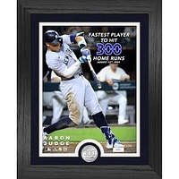 Highland Mint Aaron Judge New York Yankees 13" x 16" 300th Career Home Run Silver Coin Photo Mint