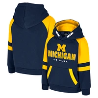 Toddler Colosseum Navy Michigan Wolverines Pullover Hoodie