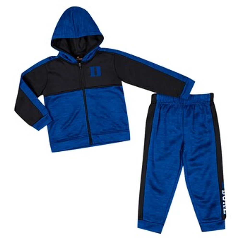 Toddler Colosseum Royal Duke Blue Devils Full-Zip Fleece Hoodie & Pants Set