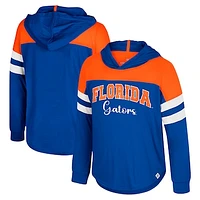 Toddler Colosseum Royal Florida Gators Reflection Hoodie Long Sleeve T-Shirt