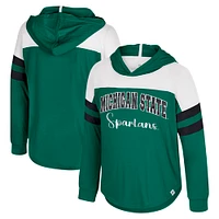 Toddler Colosseum Green Michigan State Spartans Reflection Hoodie Long Sleeve T-Shirt