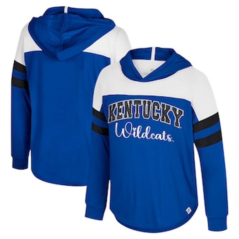 Toddler Colosseum Royal Kentucky Wildcats Reflection Hoodie Long Sleeve T-Shirt