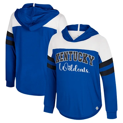 Toddler Colosseum Royal Kentucky Wildcats Reflection Hoodie Long Sleeve T-Shirt