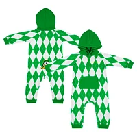 Infant Colosseum Green Oregon Ducks The Dealio Hoodie Romper