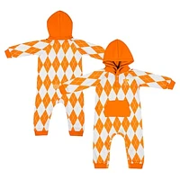 Infant Colosseum Tennessee Orange Volunteers The Dealio Hoodie Romper