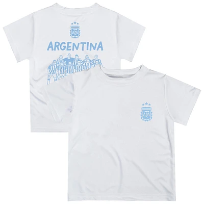 Infant Vive La Fete  White Argentina National Team Impressions Artwork Icons T-Shirt