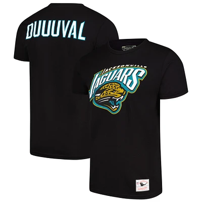 Men's Mitchell & Ness Black Jacksonville Jaguars Duval T-Shirt