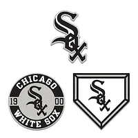 WinCraft Chicago White Sox Three-Piece Collector Pin Set