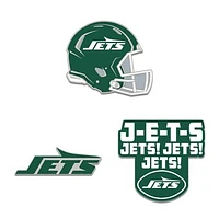 WinCraft New York Jets Three-Piece Collector Pin Set