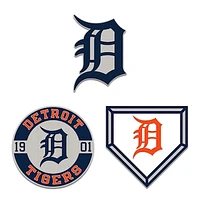 WinCraft Detroit Tigers Three-Piece Collector Pin Set