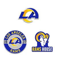 WinCraft Los Angeles Rams Three-Piece Collector Pin Set