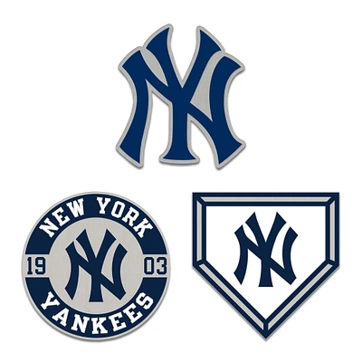 WinCraft New York Yankees Three-Piece Collector Pin Set