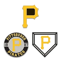 WinCraft Pittsburgh Pirates Three-Piece Collector Pin Set