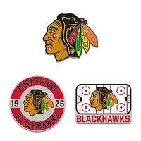 WinCraft Chicago Blackhawks Three-Piece Collector Pin Set